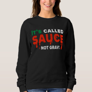 Det heter sås inte sås italienska flaggans stolt t shirt