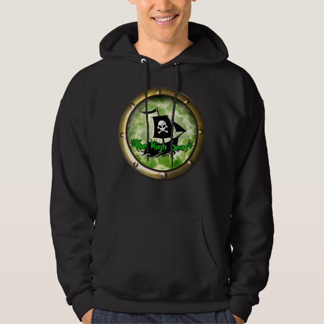 Det höghavets podcast Hoodie (Framsida)