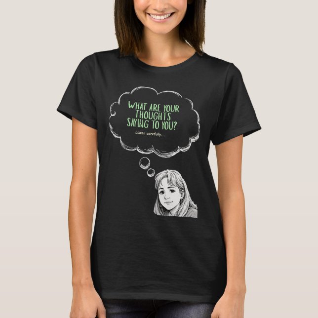 Det Högsta Fängelset Har Inga Galler | Psykisk Häl T Shirt (Framsida)