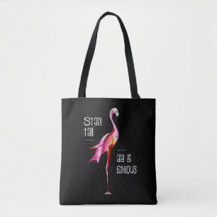 Det högväxt Flamingostativ är den sagolika roli Tygkasse