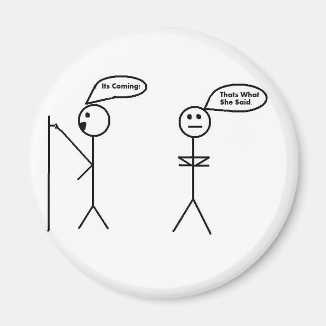 DET HON SADE MAGNET (Framsidan)