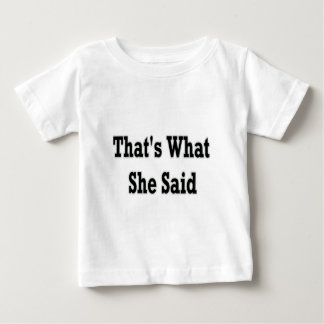 det hon sade t-shirt