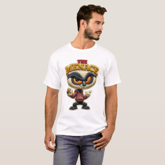 Det hotfulla roliga broderade lapptroublemakern t shirt