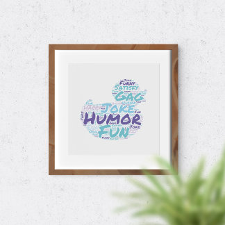 Det humoristiska molnet i ord. poster