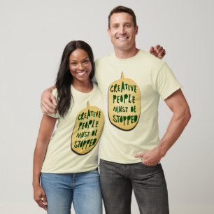 DET IDÉRIKA FOLKET MÅSTE STOPPAS TEE SHIRT