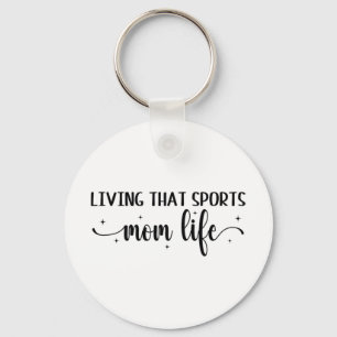 Det idrottar Mamma Life Ljuny Mors dag Sports Mamm Nyckelring