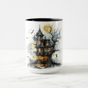 Det ihåliga WWC-tornet - Moonrise over Dreadspire Mugg