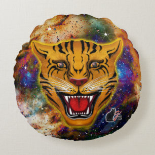 Det ilskna tigernebulosan rund kudde