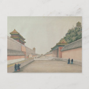 Det imperialistiska palatset i Peking Vykort