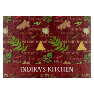 Det indiska Cuisineet Asian Food Patterned