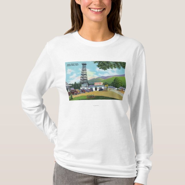 Det indiska huvud- och indierhuvudtorn beskådar tee shirt (Framsida)