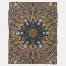 Det infödda djur för Shamanandetotemen skyddar Fleecefilt