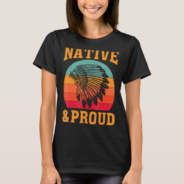 Det inhemska Indien med Indian T Shirt (Framsida)