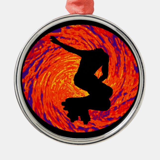 DET INLINE ZONPLANERAR JULGRANSPRYDNAD METALL (Framsidan)