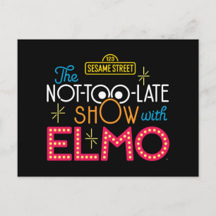 Det inte för sena spelet med Elmo Vykort