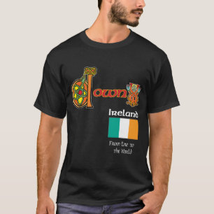 Det Irland länet besegrar den mörka T-skjortan T-shirt