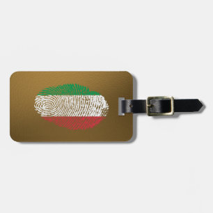 Det italienska handlag identifierar med bagagebricka