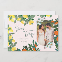 Det italienska medelhavsområdet Grekland Lemon Ros Spara Datumet