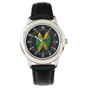 Det jamaikanska handlag identifierar med armbandsur