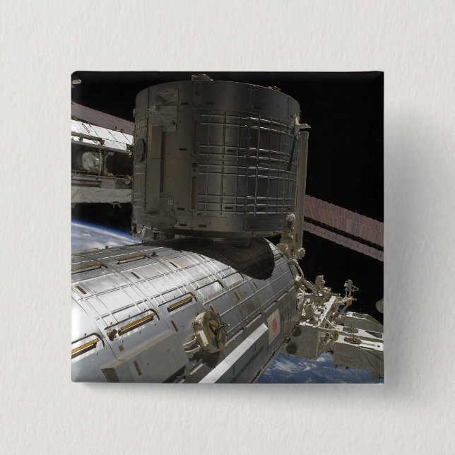 Det japanska Kibo-komplexet Knapp (Framsida)