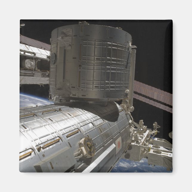 Det japanska Kibo-komplexet Magnet (Framsidan)