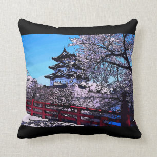 Det japanska körsbäret blomstrar kudde