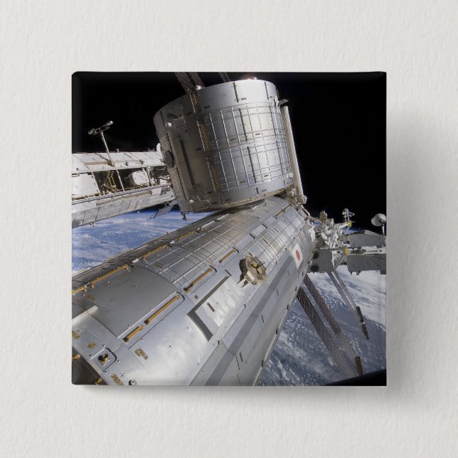 Det japanska laboratoriet för experimentmodul Kibo Knapp (Framsida)