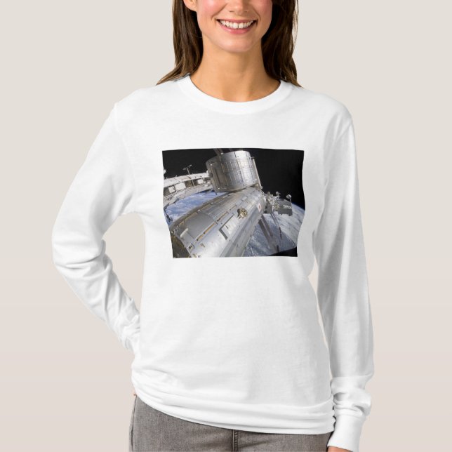 Det japanska laboratoriet för experimentmodul Kibo Tee Shirt (Framsida)