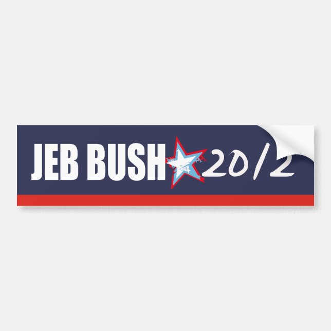 Det JEB BUSH valet utrustar Bildekal (Framsidan)