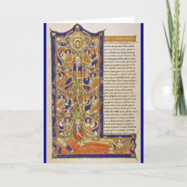 Det Jesse träd Helgkort