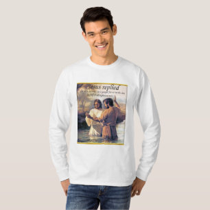 Det Jesus Kristusdop avbildar en T Shirt