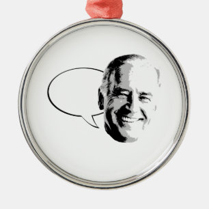 DET JOE BIDEN SAMTALET BUBBLAR - .PNG JULGRANSPRYDNAD METALL