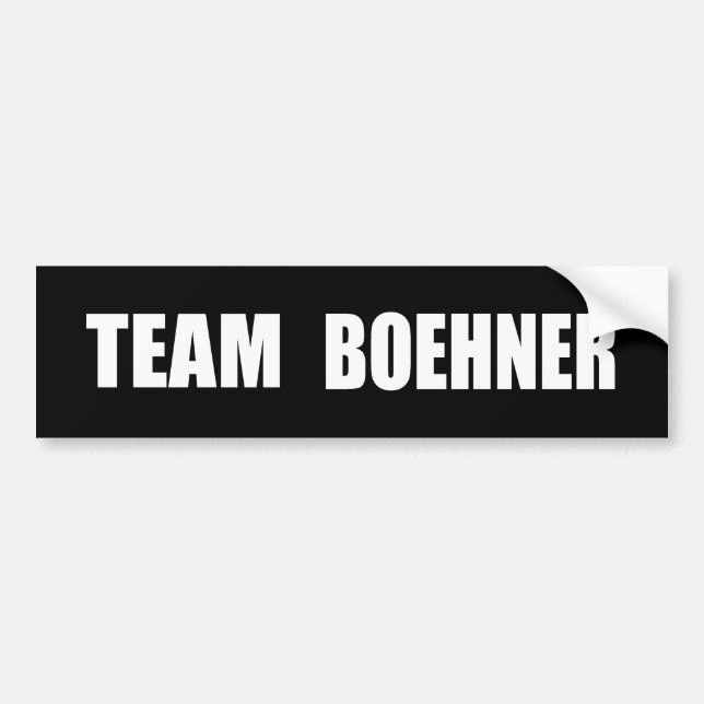 Det JOHN BOEHNER valet utrustar Bildekal (Framsidan)