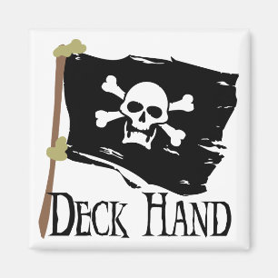 Det Jolly Roger däcket räcker Magnet