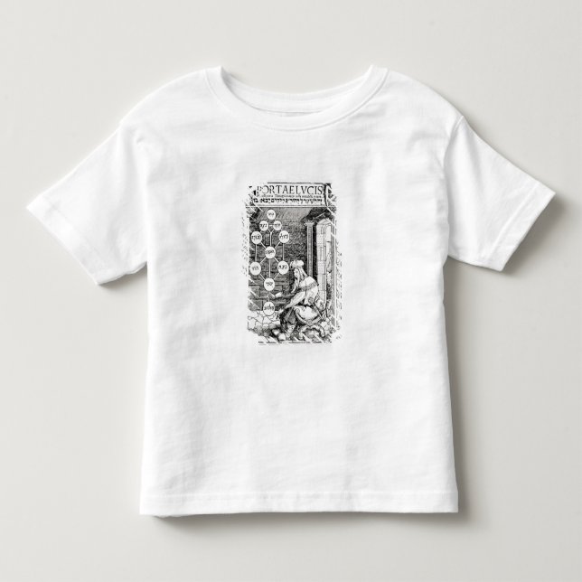 Det judiska cabbalistinnehav en sephiroth, t shirt (Framsida)