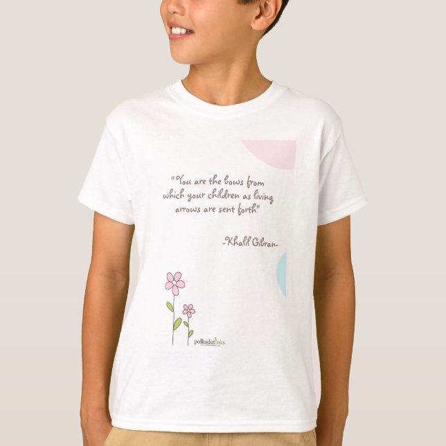 Det Kahlil Gibran citationstecknet lurar T-shirt (Framsida)