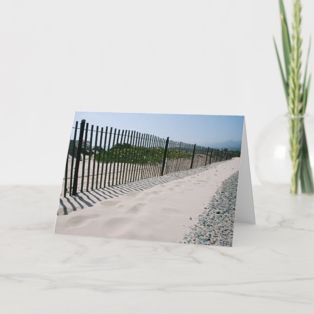 Det Kalifornien strandstaket noterar kortet Kort (Framsida)