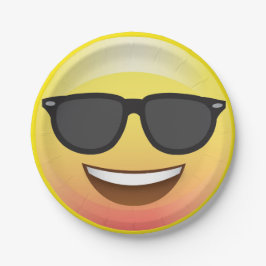 Det kalla sommarsolglasögonEmoji partyet pläterar