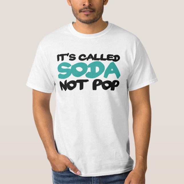 Det kallas inte soda pop tröja (Framsida)