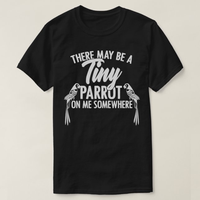 Det kan finnas en liten papegoja på Bi. T Shirt (Design framsida)