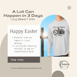 Det kan hända mycket på tre dagar med lång Sleeve  T Shirt