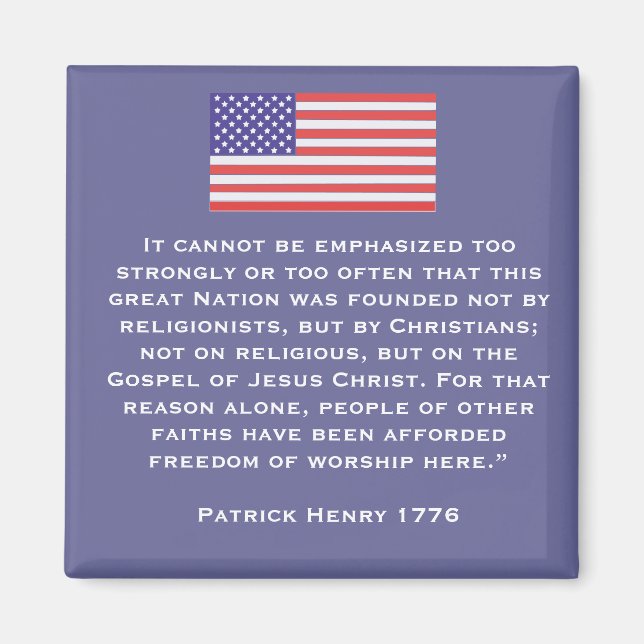 Det kan inte betonas alltför starkt eller alltför  magnet (Framsidan)