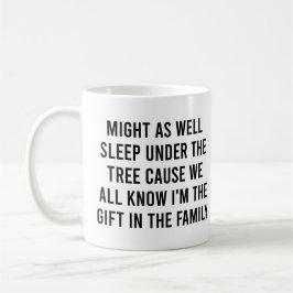 Det kan lika gärna sova under Träd-familjen. Kaffemugg