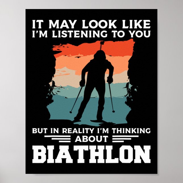 Det kan se ut som om jag lyssnar på dig. poster (Framsidan)