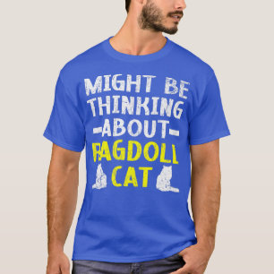 Det kan tänkas att Ragdoll Cat Kattunge Meow Kit T Shirt