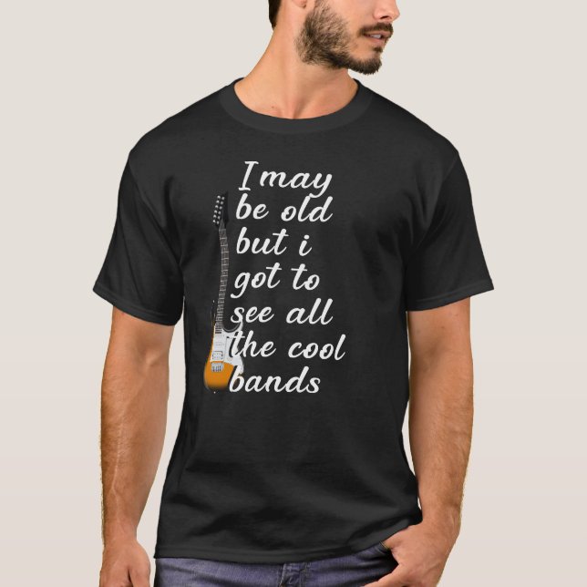 Det kan vara gammalt, men vid har för att se alla  t shirt (Framsida)