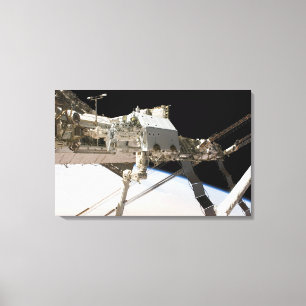 Det kanadensiska byggt Dextre-robotsystemet 3 Canvastryck