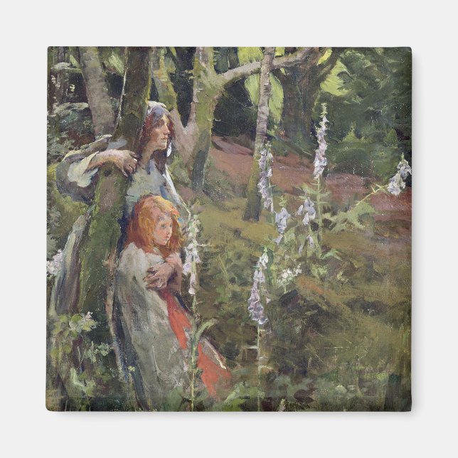 Det kanderade träet (olja på canvas) magnet (Framsidan)