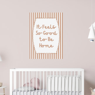 Det känns så Bra att vara hemma Poster
