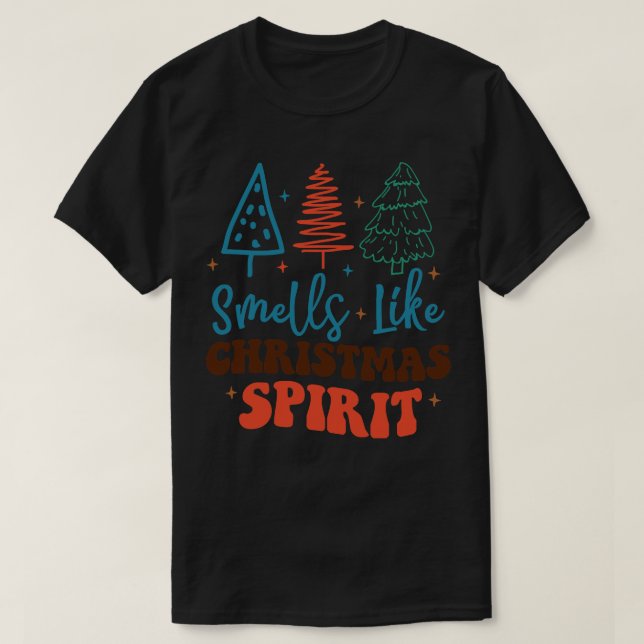 Det känns som julstämning t shirt (Design framsida)